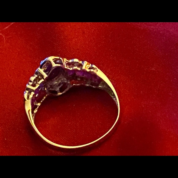 Ruby and diamond ring - Picture 7 of 8